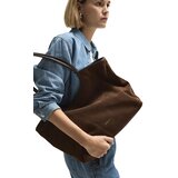 Nat&Nin Nakupovalna torba ' MILAN ' rjava | Shoptok.si