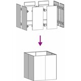  Sadilica 80x80x80 cm od nehrđajućeg čelika | shoptok.hr