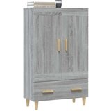  Visoka komoda boja hrasta sonome 70x31x115 cm konstruirano drvo | shoptok.hr