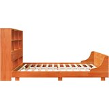  Okvir kreveta bez madraca voštano smeđi 200x200 cm od borovine | shoptok.hr