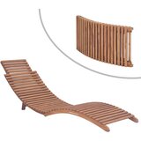 Maison Chic Zložljiv Ležalnik - Sončna ležalnik iz trdne tikovine, (22042777) | Shoptok.si