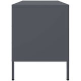 vidaXL TV ormarić antracit 100,5 x 39 x 50,5 cm čelični | shoptok.hr