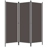Furnova Paravan 3-delni antraciten 150x180 cm, (21929777) | Shoptok.si