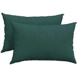 vidaXL Blazine za kavč 2 pcs Temno zelena 60 x 40 cm blago | Shoptok.si