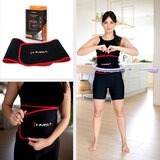  Hhm14 hula hoop ljubičasti magnetni s utegom + brojačem hms | shoptok.hr