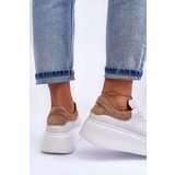 Boto Women's Leather Platform Sneakers White Lemar 10150 | shoptok.hr