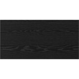  Polica za Knjige s policom 4 pcs Crna 100 x 40 x 1.5 cm Iverica | shoptok.hr