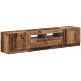  LED TV kabinet UTRECHT 3 kom. Staro drvo Konstruirano drvo Siva 81 x 35 x 40 cm | shoptok.hr