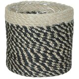  Košara za biljke Bonaparte (Vanjska dimenzija (ø x V): 14 x 14 cm, prirodni materijali, Crne boje) Cijene