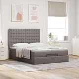 Otomanski krevet s madracem i LED diodama tupe 140x190 cm | shoptok.hr