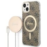 Guess SET MAGSAFE POLNILEC + OVITEK ZA IPHONE 14 PLUS 6.7 RJAV, (21834931) Cene