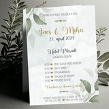  Poročna vabila ZELENJE PORZEL 200 | Shoptok.si