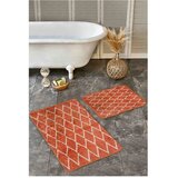 Mila Home Žametne kopalniške preproge v kompletu 2 ks v barvi terakote 60x100 cm – | Shoptok.si