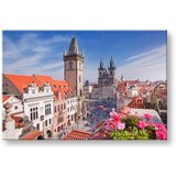  Slike na platnu MESTA - PRAGA CZ002E11 (moderne slike na) | Shoptok.si