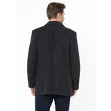 Dewberry PLT8206 MEN'S COAT-PATTERNED ANTHRACITE | Shoptok.si