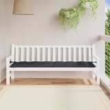  Jastuk za vrtnu klupu prošarano antracit 200x50x7 cm tkanine | Eponuda.com