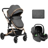 Kolica amaia premium set 2in1 sa i-size autosedištem dark grey Cene