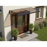 Alberg Alu nadstrešnica 200×100 cm braon sa crnim nosačem ( AGX–200100–BKBR ) Cene
