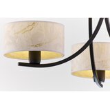 Jupiter 2103 - Luster na lancu ARTHUR 3xE27/15W/230V bela/crna/dekor mramora | Eponuda.com