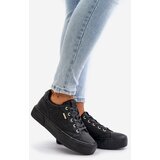 Big Star Women's insulated platform sneakers Big Star black | shoptok.hr