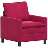  Set sofe 2 pcs Vinska crvena Baršun | shoptok.hr