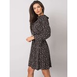 Italy Moda Dress-DHJ-SK-13891A-1.10P-black-beige | Shoptok.si