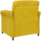  Jednosed Žuta 88 x 83 x 95 cm Baršun | shoptok.hr