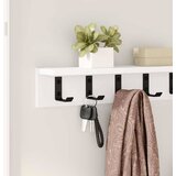  Vješalica za kapute na zidu Zidne Bijelo 60 x 10,5 x 10,5 cm | shoptok.hr