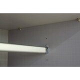 MID.YOU OMARA Z DRSNIMI VRATI, barve grafita, hrastova deska | Shoptok.si