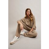Marisse Women's Trousers Z-Sp-4520 Beige Melange | Shoptok.si
