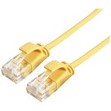 Roline 21.15.3921 RJ45 omrežni kabel\, patch kabel cat 6a u/utp 0.30 m rumena 1 kos, (20420687) | Shoptok.si