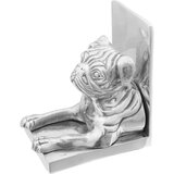 vidaXL držač za knjige Set od 2 Srebrna Aluminij 12 x 15 x 18 cm | shoptok.hr