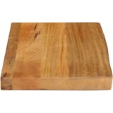 Stolna Mizna plošča z naravnim robom 60x40x3,8 cm trden mangov les, (21411991) | Shoptok.si