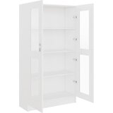  Vitrina bijela 82,5 x 30,5 x 150 cm konstruirano drvo | shoptok.hr