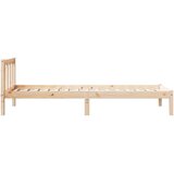 Dugi okvir kreveta bez madraca 80 x 210 cm od borovine | shoptok.hr
