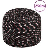 vidaXL brodski konop crni 6 mm 250 m od polipropilena Cijene