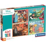 Clementoni Disney klasici 4 u 1 Supercolor puzzle - | shoptok.hr
