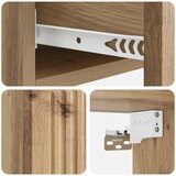 Stolna montirana na zid 87,5 x 34,5 x 17 cm Konstruirano drvo | shoptok.hr