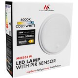 Maclean MCE535 W LED svetilka s PIR senzorjem, 10/15/18 W, IP65, bela | Shoptok.si