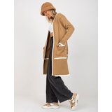 RUE PARIS Sweater-LC-SW-0340.42P-dark beige | Shoptok.si