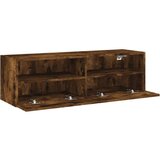 vidaXL Zidni TV ormarić boja hrasta 100 x 30 x 30 cm konstruirano drvo | shoptok.hr