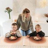 Eeveve® Vinilna podloga za risanje in ustvarjanje Retro Bow Brown | Shoptok.si