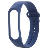  silikonska narukvica za sat xiaomi mi band 3 / 4 tamno plava | ePonuda.com