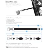 Thule Thru Axle Syntace 152-167mm (M12 x 1.0) dodatan adapter za Syntace stražnju osovinu od 12 mm | shoptok.hr