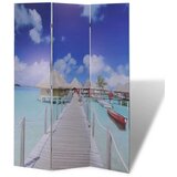  Sklopiva sobna pregrada s uzorkom plaže 120 x 170 cm | Eponuda.com