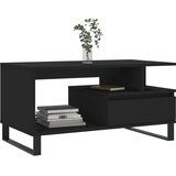  Stolić za kavu crni 90 x 49 x 45 cm od konstruiranog drva | shoptok.hr