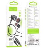 Hoco žičane slušalice jack 3.5 mm sa mikrofonom M107 crne | ePonuda.com