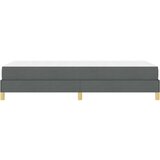 vidaXL Postelja z vzmetnico Taupe, rjava 90 x 190 cm | Shoptok.si