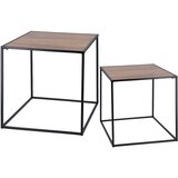 Kengur Metablo lux 10, set stočića, metalni, crna, 2K | Eponuda.com
