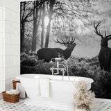  Foto tapeta - Deers in the Morning 250x175 Vodootporna | shoptok.hr